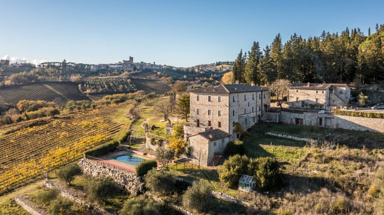 A vendre villa in zone tranquille Castellina in Chianti Toscana foto 51