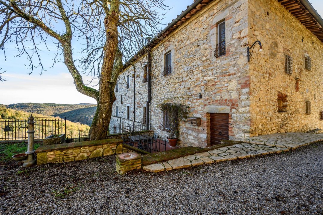 Se vende villa in zona tranquila Castellina in Chianti Toscana foto 44