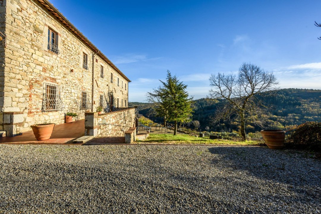 A vendre villa in zone tranquille Castellina in Chianti Toscana foto 103