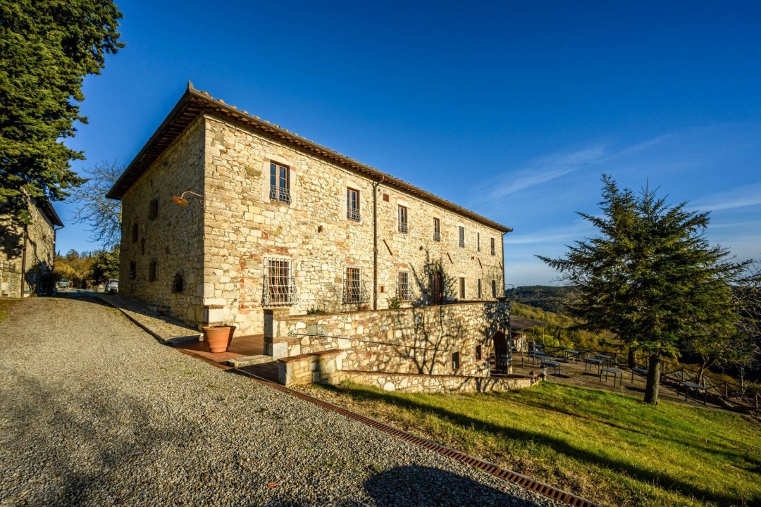 Se vende villa in zona tranquila Castellina in Chianti Toscana foto 42