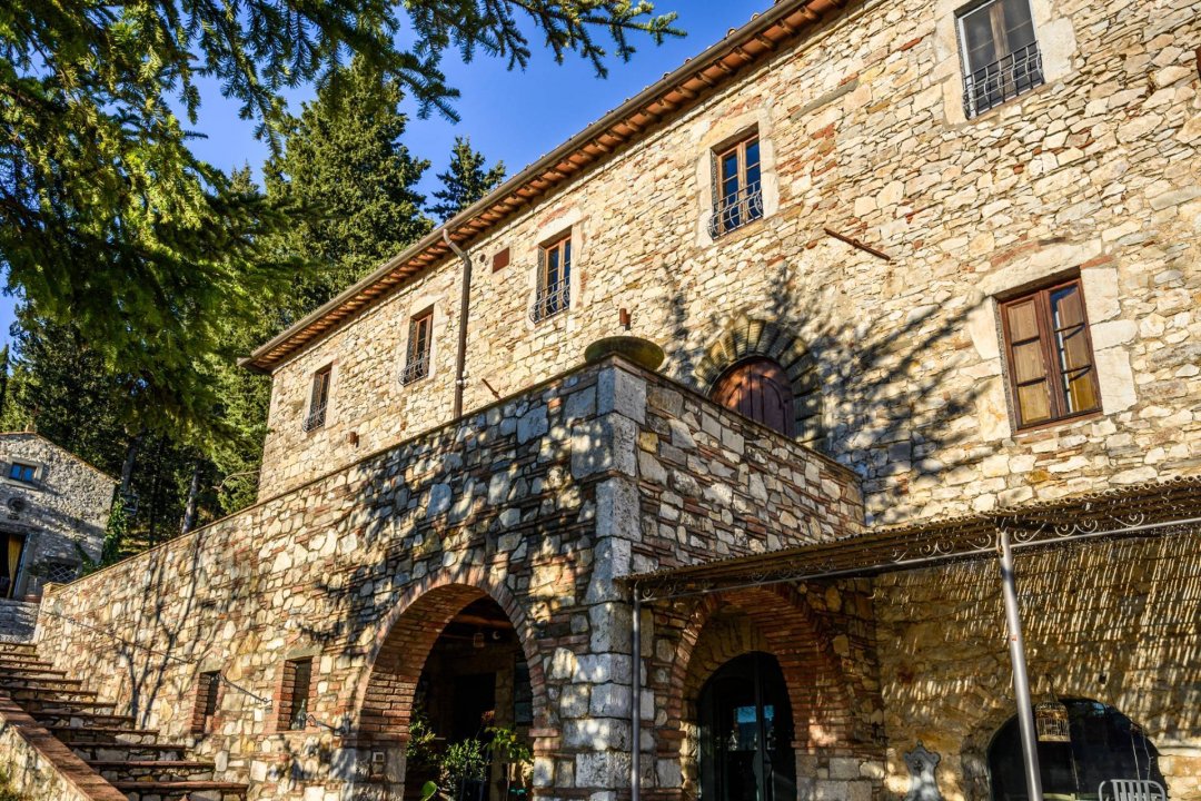 Se vende villa in zona tranquila Castellina in Chianti Toscana foto 38