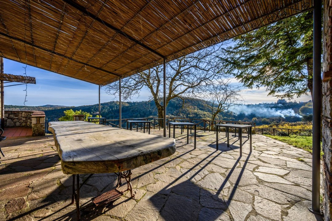 A vendre villa in zone tranquille Castellina in Chianti Toscana foto 93