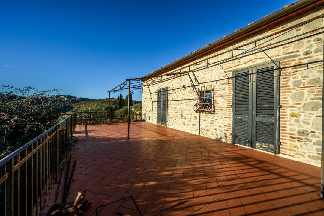 A vendre villa in zone tranquille Castellina in Chianti Toscana foto 27