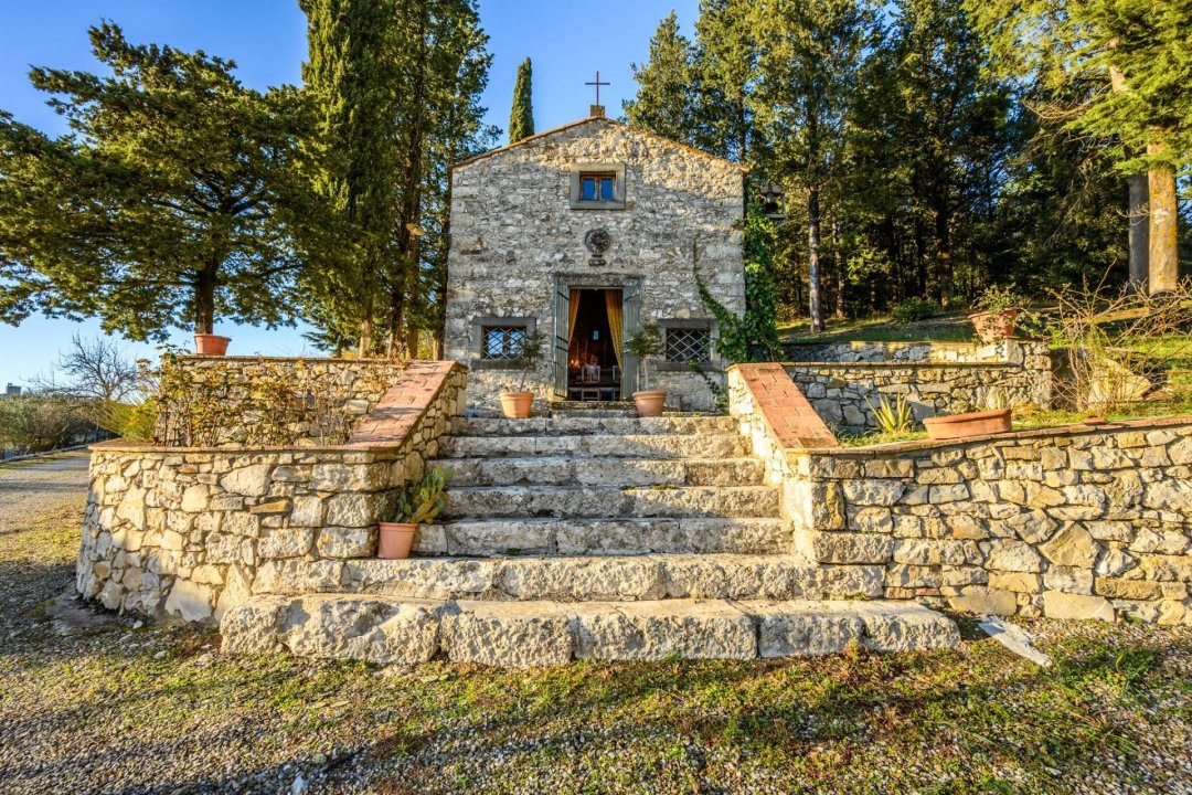 A vendre villa in zone tranquille Castellina in Chianti Toscana foto 24