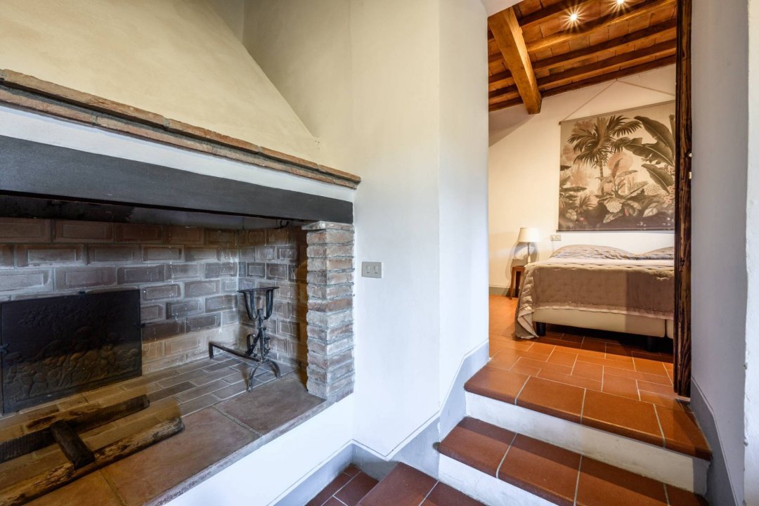 Se vende villa in zona tranquila Castellina in Chianti Toscana foto 65