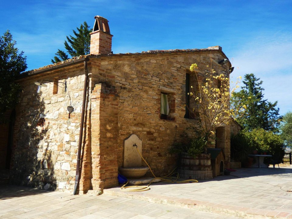 A vendre casale in zone tranquille Asciano Toscana foto 13