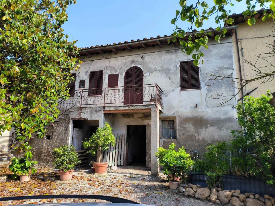 A vendre casale in zone tranquille Poggibonsi Toscana foto 17