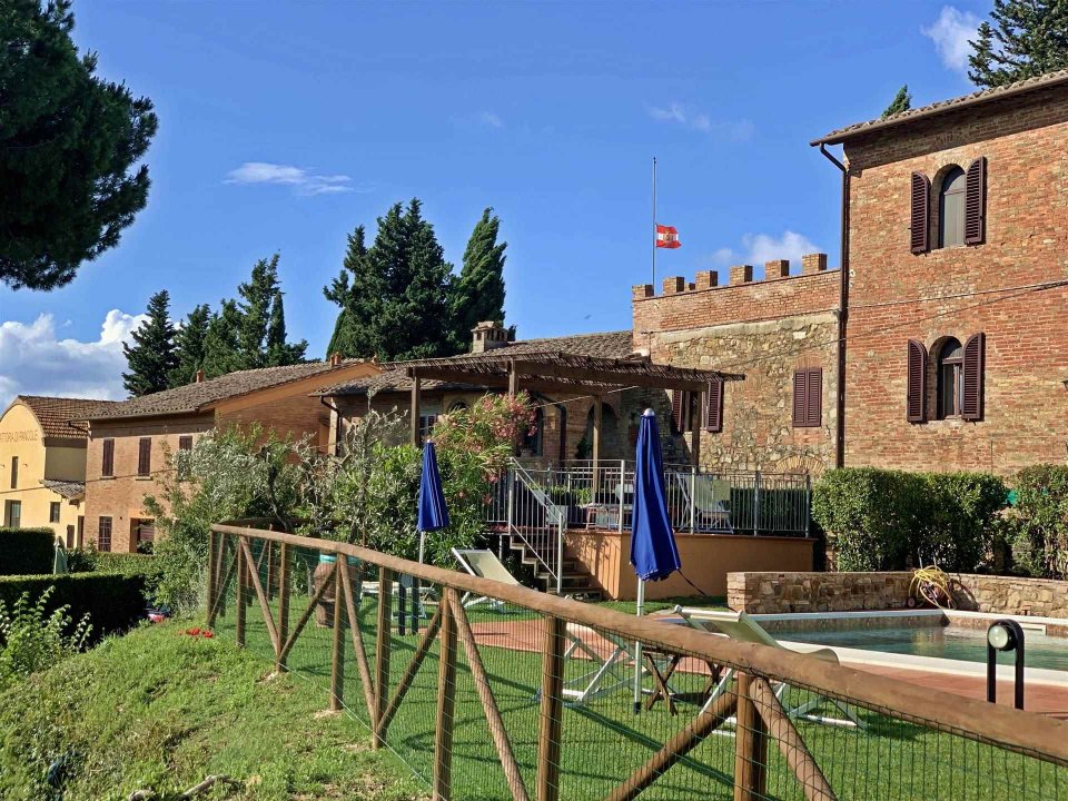 A vendre casale in zone tranquille San Gimignano Toscana foto 8
